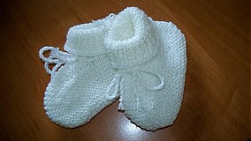  - pletene papucky - 1443645