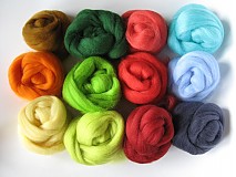 - Merino vlna - sada na plstenie 130 g - 1444875