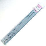  - S040 Nerezové pravítko cca. 31 cm/12 palcov - 1447263