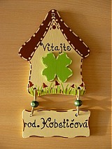 - Uvítacia tabuľka, šťastíčková - 1447510