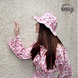  - letní růžový klobouk s liliemi - 1448374