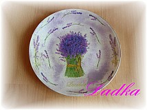  - Sklenený tanier levandula - 1450704