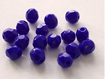- Jablonecké korálky 4 mm, 200ks, x4053 - 1452647