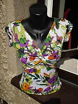  - TOP květovaný - 1452761