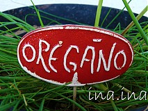  - Keramický zápich Oregano - 1460078