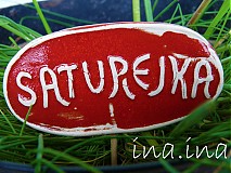  - Keramický zápich Saturejka - 1460098
