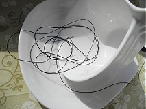 - 0088 elastický nylon čierna farba 20m - 1460940