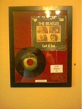  - Rámovaný Singel - Beatles  - 1460957