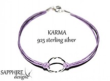  - karma náramok 925 striebro  - 1461376