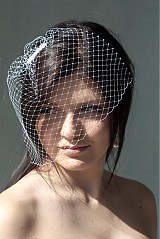 - svadobný francúzsky závoj - biely alebo ivory - 1462265