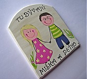  - tabulka s dvomi postavičkami - 1463814