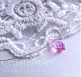  - Slzička Swarovski na lanku - 1464260
