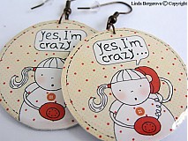  - Handmade náušnice - Yes, I´m crazy :) - 1464422