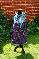  - motýle v záhrade, veľkosť 134 - 165 cm - 1465735