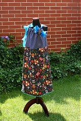  - motýle v záhrade, veľkosť 134 - 165 cm - 1465773