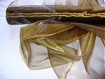 - organza STAROZLATO - 149747
