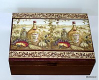  - Drevená krabička na čaj - 157508