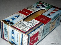  - Box na hygienické vreckovky majáíčik - 186490