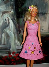 - Pletené Barbie šatôčky - 224073