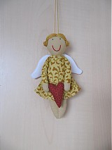  - anjelik vianočný ornament - 228020