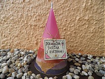 - Sviečka s ginkom a sedmikráskou - 278810