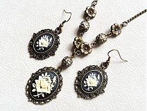 Sady šperkov - Cameo rose set - 2839317