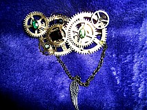 - steampunková boršňa s krídlom - 292482