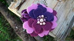 Odznaky/Brošne - Violet - 3266081