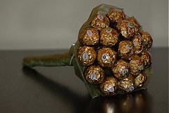  - Čokoládová kytica ferrero zelená - 329173