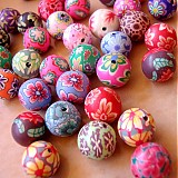 - Fimo koráliky - 10 mm - 388374