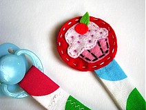  - Klip na dudlik - muffinka - 401246