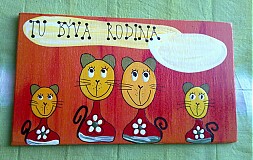  - menovka na dvere - rodinka - 420531