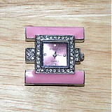 - 0435 Hodinky ružové 3x3 cm - 431988