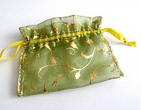 - zeleny ornament - vrecusko - 437329