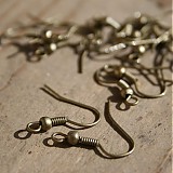 - Háčiky bronz 10ks - 437996