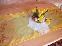  - hodvábny obrus motýliky - 449617