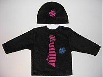  - 2-dielna flisová súprava Punk kravata - 487