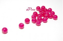  - Fuksiový jadeit 8mm/2ks - 491467