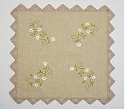 - Obrus - biely kvet - 501853