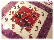  - sklenené hodiny - 510033