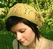- Zlatý ažurový baret - 521180
