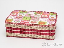 - Košík z pedigu s vrchnákom Coccinella - 528837