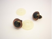  - Oči hnedé 14 mm - 530304