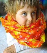 - Oranžová šatka - 535863