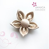  - KANZASHI BROŽ ZLATÁ - 556744