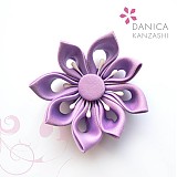 - FIALKOVÁ KANZASHI BROŽ - 562906