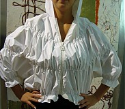  - Bundička pršiplášťová biela - 597801