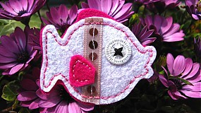  - Glitter Fish :: brošňa - 604878
