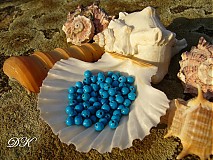  - tyrkys - 4 mm - 10ks - 631327