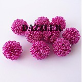 - Drôtovaná gulička, fuksia 16mm, 1ks - 636203